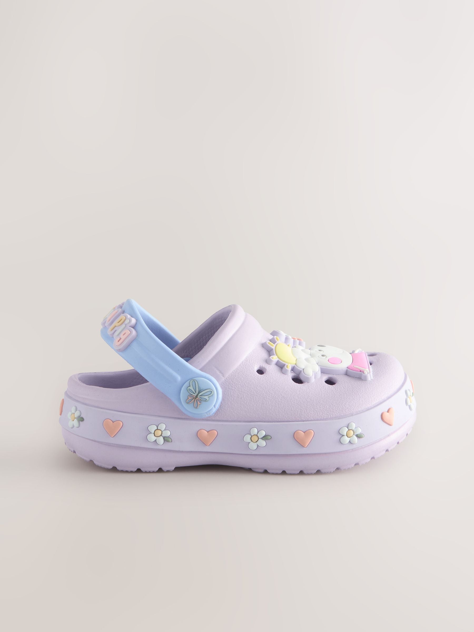 Lilac Purple Peppa Pig Clogs image 2