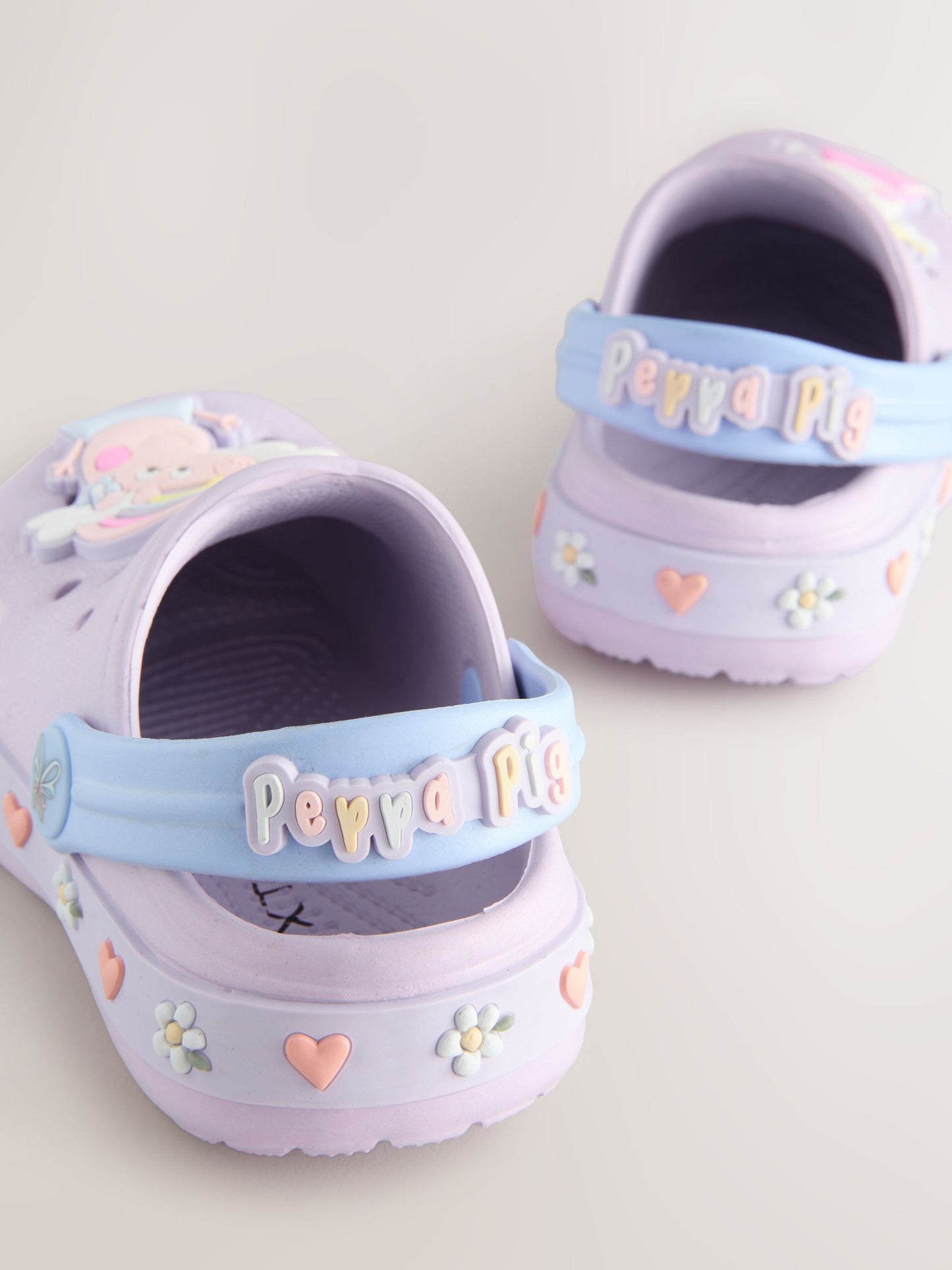 Lilac Purple Peppa Pig Clogs image 4
