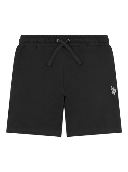 Dsiney Kidz - U.S. Polo Assn. Black Double Horsemen Sweat Shorts image 4