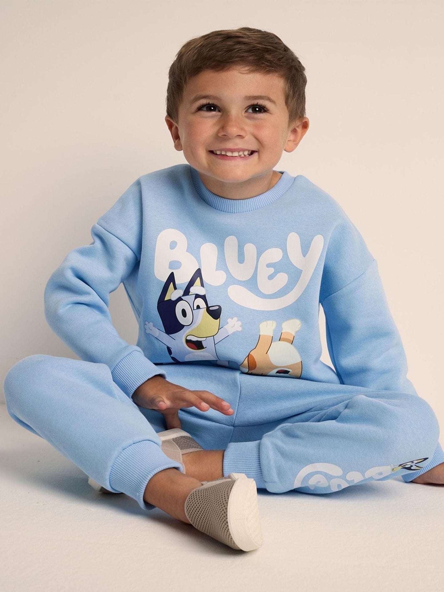 Brand Threads Blue Unisex Daywear Joggers Set image 2