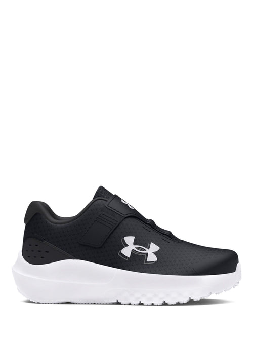 Under Armour Black/White Surge 4 Trainers image 1