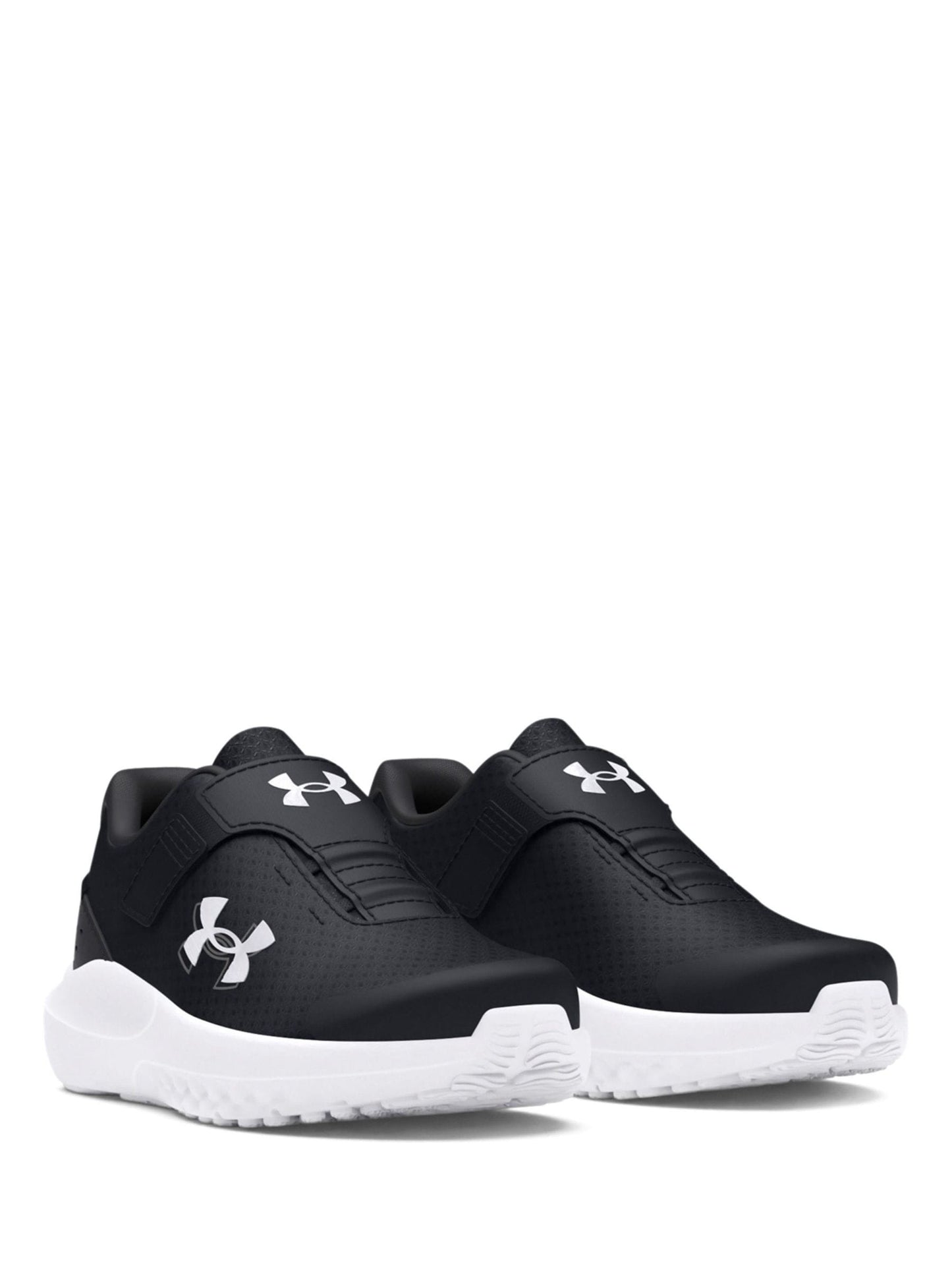 Under Armour Black/White Surge 4 Trainers image 3
