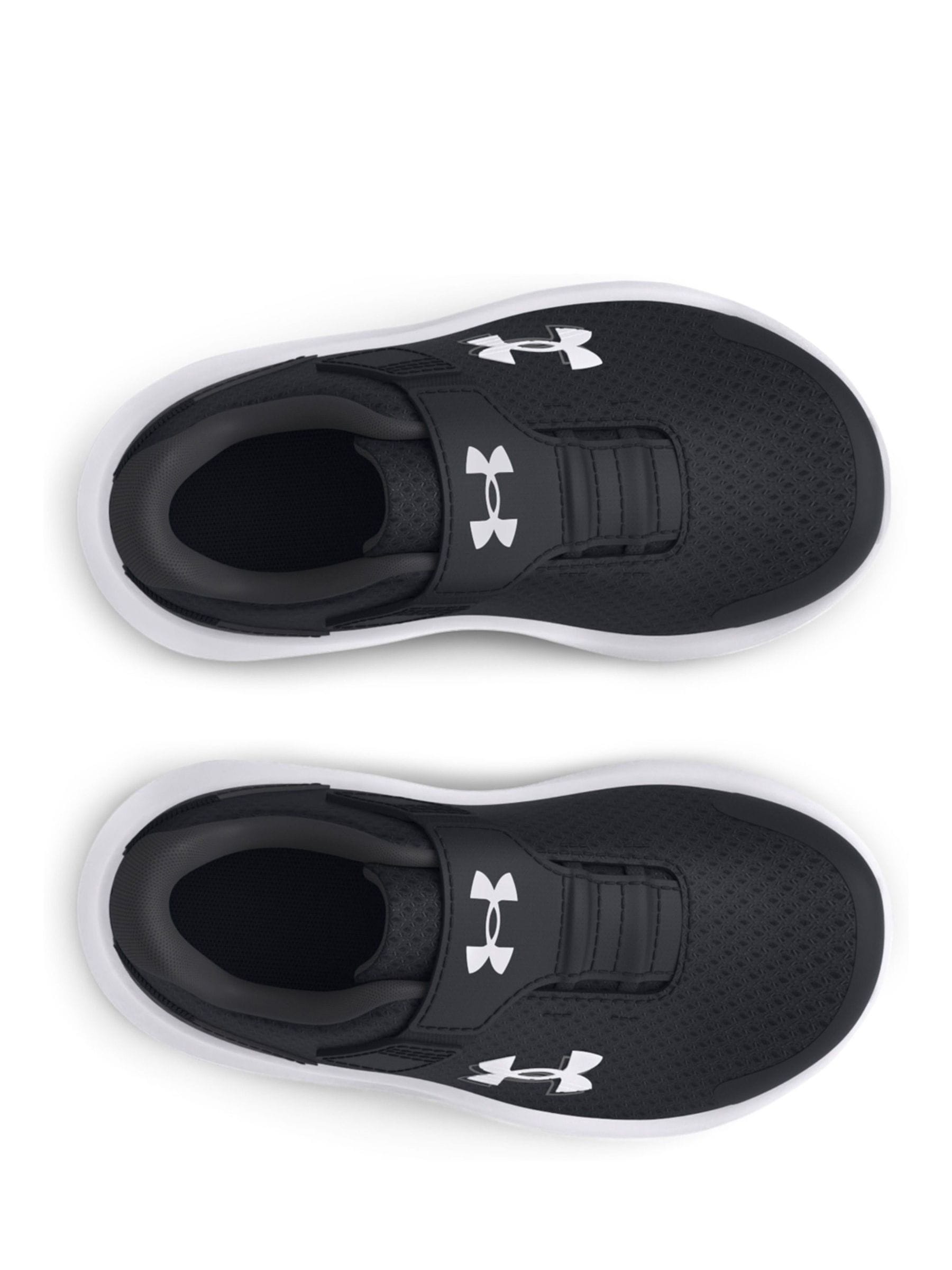 Under Armour Black/White Surge 4 Trainers image 4
