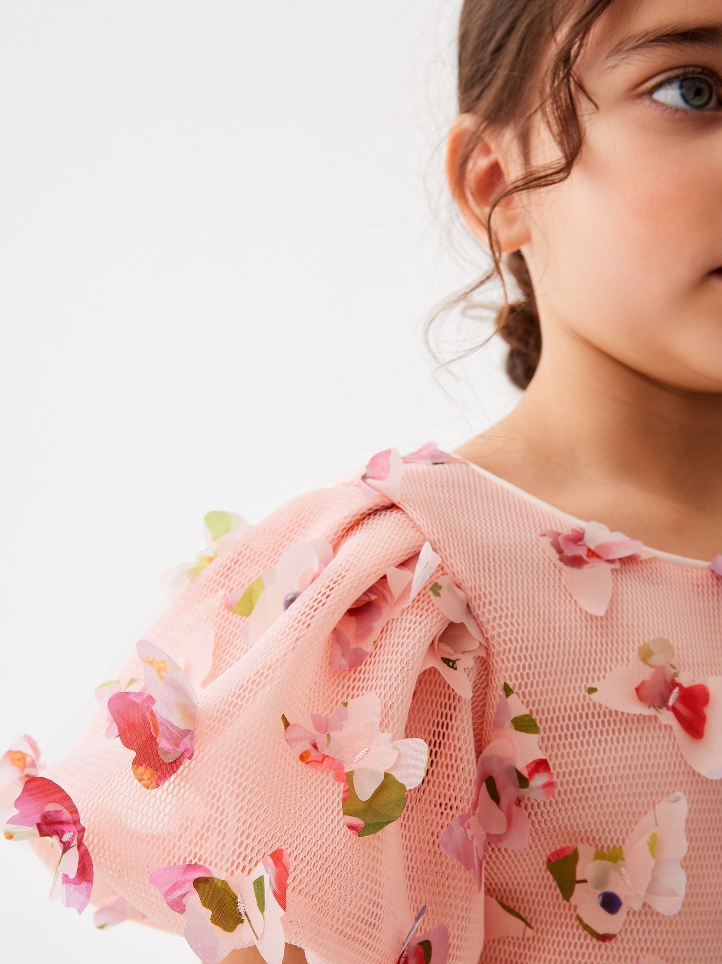 Baker by Ted Baker Pink 3D Butterfly Dress image 6