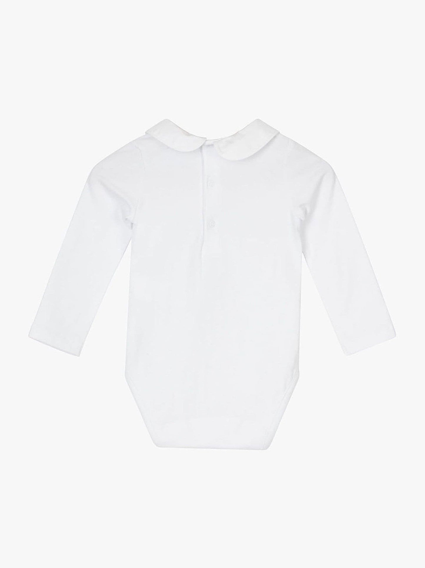 Trotters London White Little Milo Guardsman Bodysuit image 2