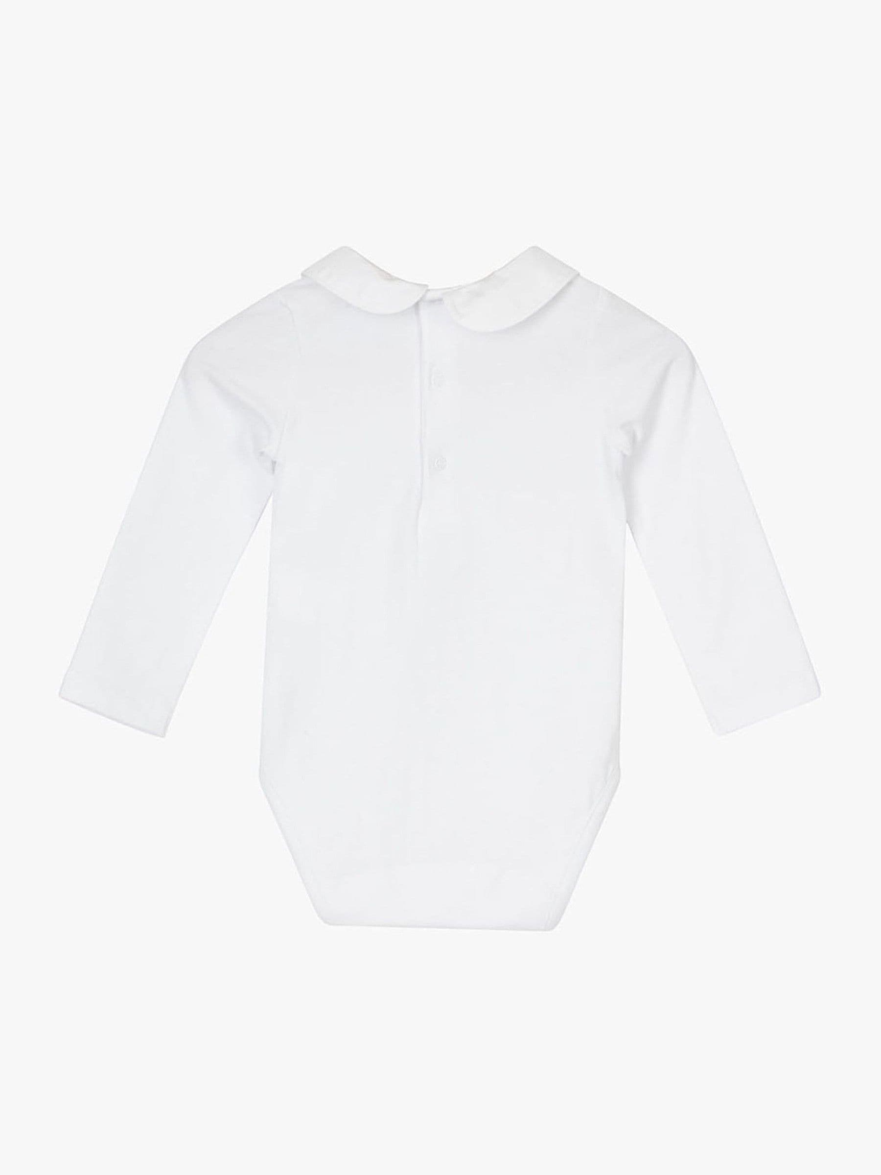 Trotters London White Little Milo Guardsman Bodysuit image 2