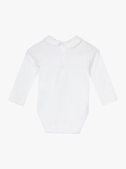 Trotters London White Little Milo Guardsman Bodysuit image 2