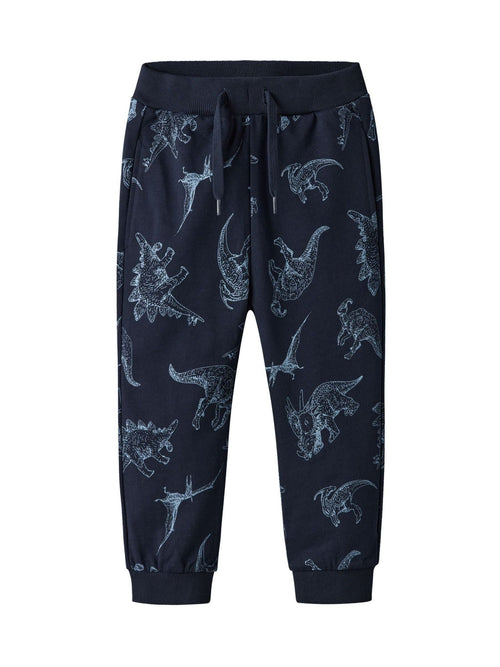 Name It Blue Dinosaur Printed Joggers image 1