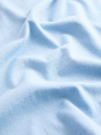 Blue Short Sleeve Plain T-Shirt (3mths-7yrs) image 4