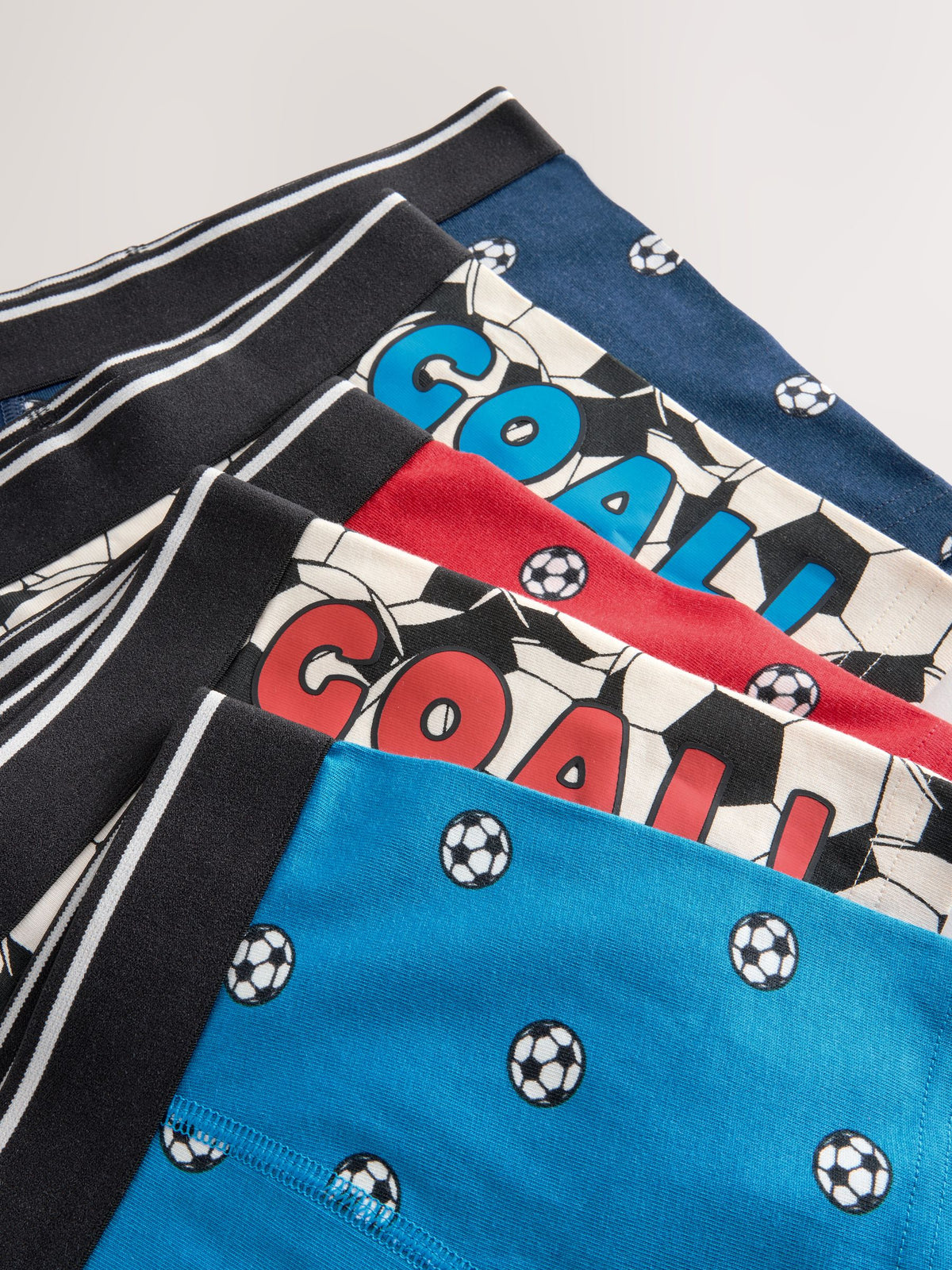 Dsiney Kidz - Red/Blue Football Junior Character Trunks 5 Pack (1.5-16yrs) image 8