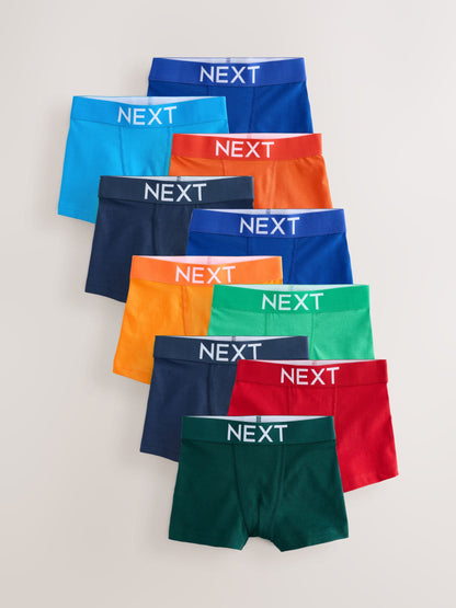 Dsiney Kidz - Bright Plain Trunks 10 Pack (1.5-16yrs) image 1