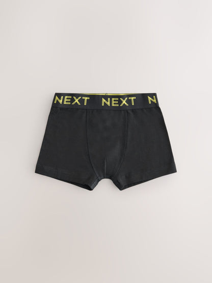 Dsiney Kidz - Black with colour waistband Trunks 10 Pack (1.5-16yrs) image 3