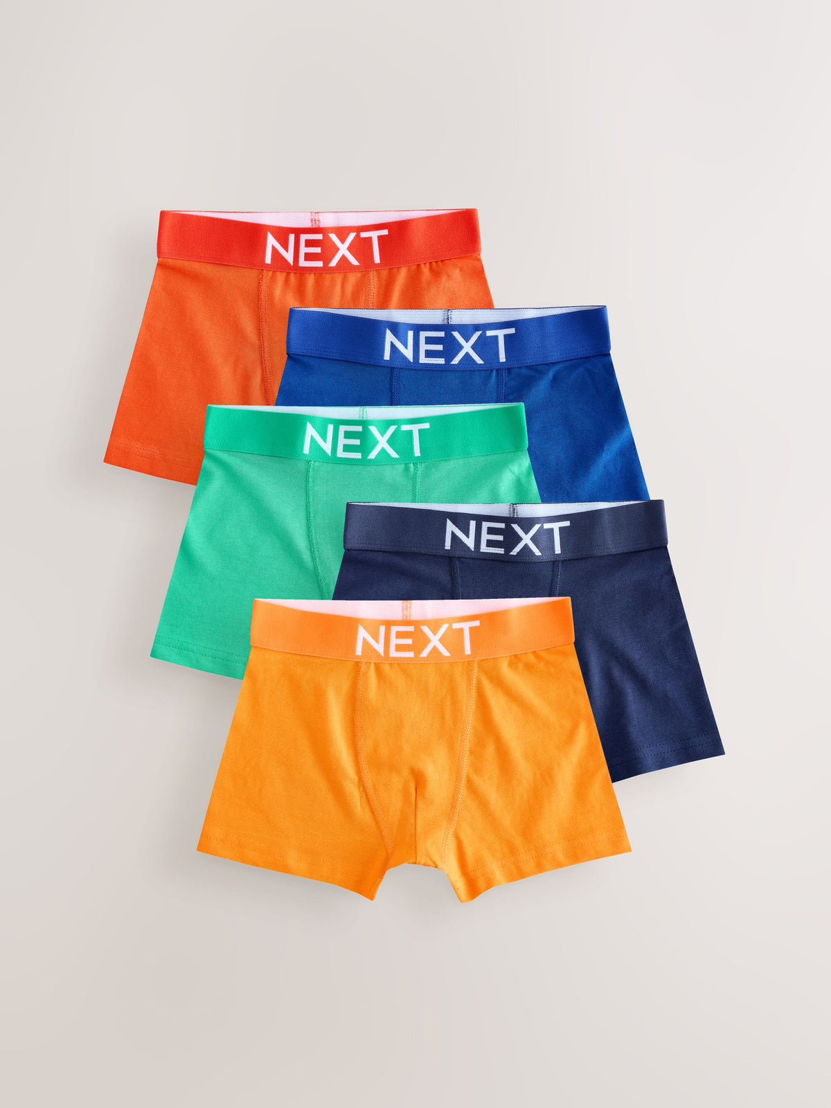 Dsiney Kidz - Bright Plain Trunks 5 Pack (1.5-16yrs) image 1