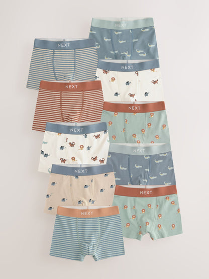 Dsiney Kidz - Mini Safari Print Trunks 10 Pack (1.5-12yrs) image 1