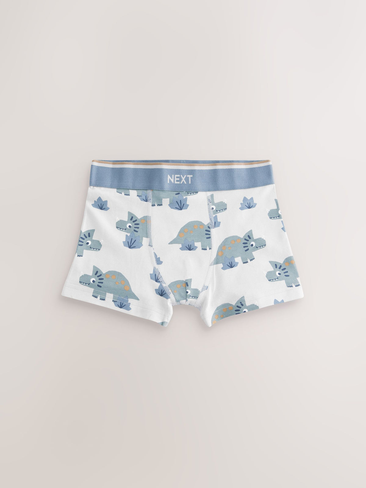 Dsiney Kidz - Blue/Brown Dino Trunks 5 Pack (1.5-12yrs) image 2