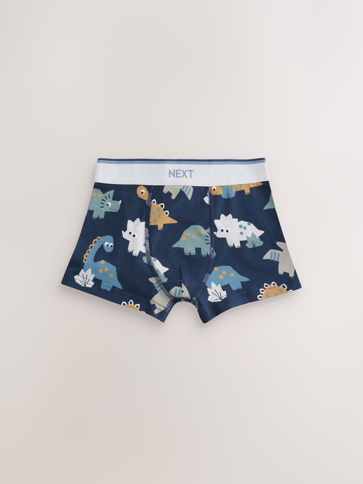 Dsiney Kidz - Blue/Brown Dino Trunks 5 Pack (1.5-12yrs) image 4