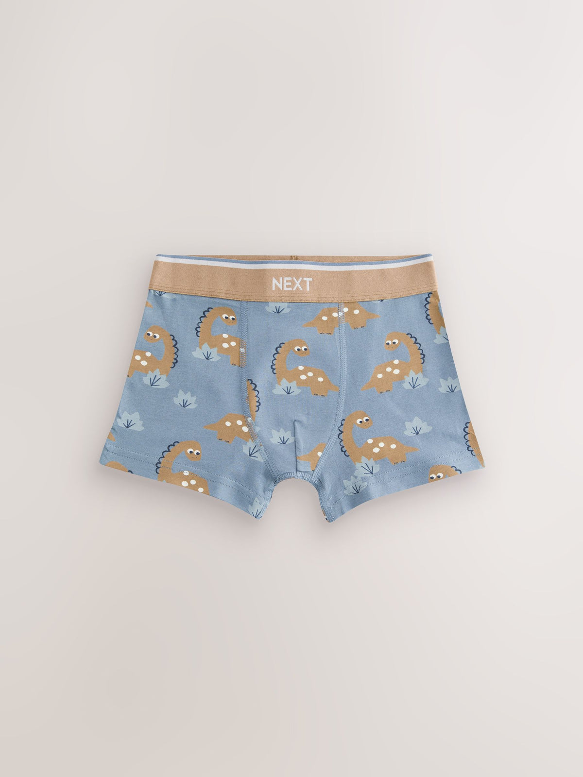 Dsiney Kidz - Blue/Brown Dino Trunks 5 Pack (1.5-12yrs) image 5