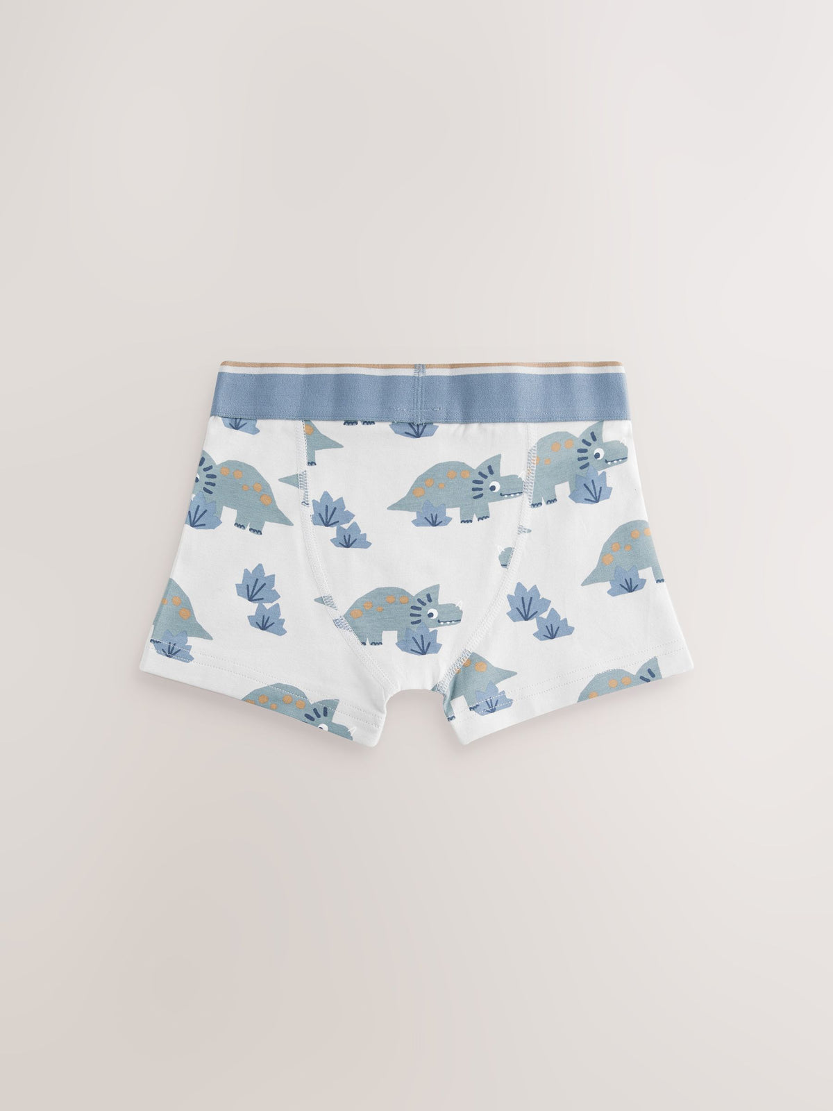 Dsiney Kidz - Blue/Brown Dino Trunks 5 Pack (1.5-12yrs) image 7
