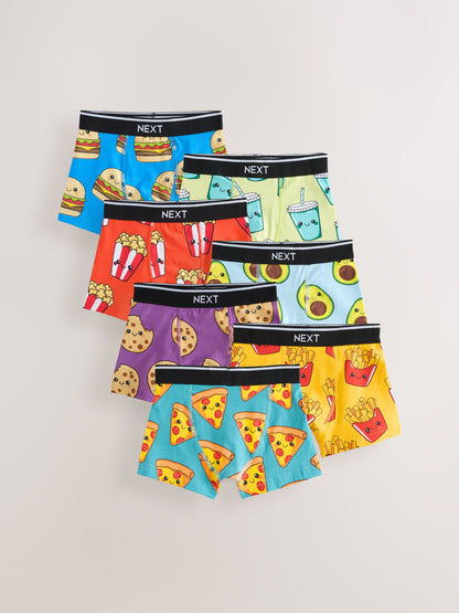 Dsiney Kidz - Food Print Trunks 7 Pack (1.5-16yrs) image 1
