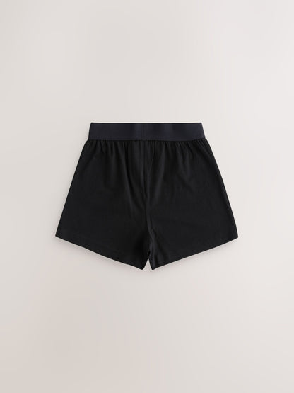 Dsiney Kidz - Black Loose Fit 100% Cotton Boxers 5 Pack (1.5-16yrs) image 3