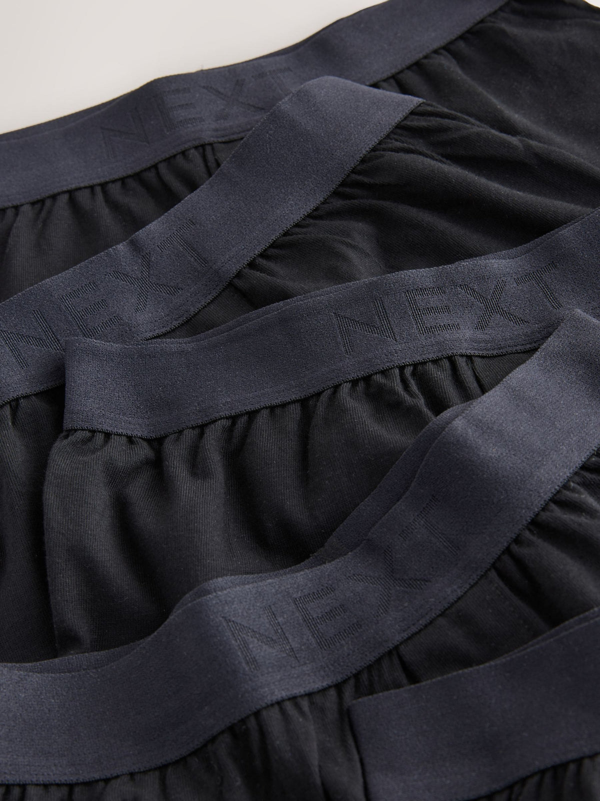 Dsiney Kidz - Black Loose Fit 100% Cotton Boxers 5 Pack (1.5-16yrs) image 8