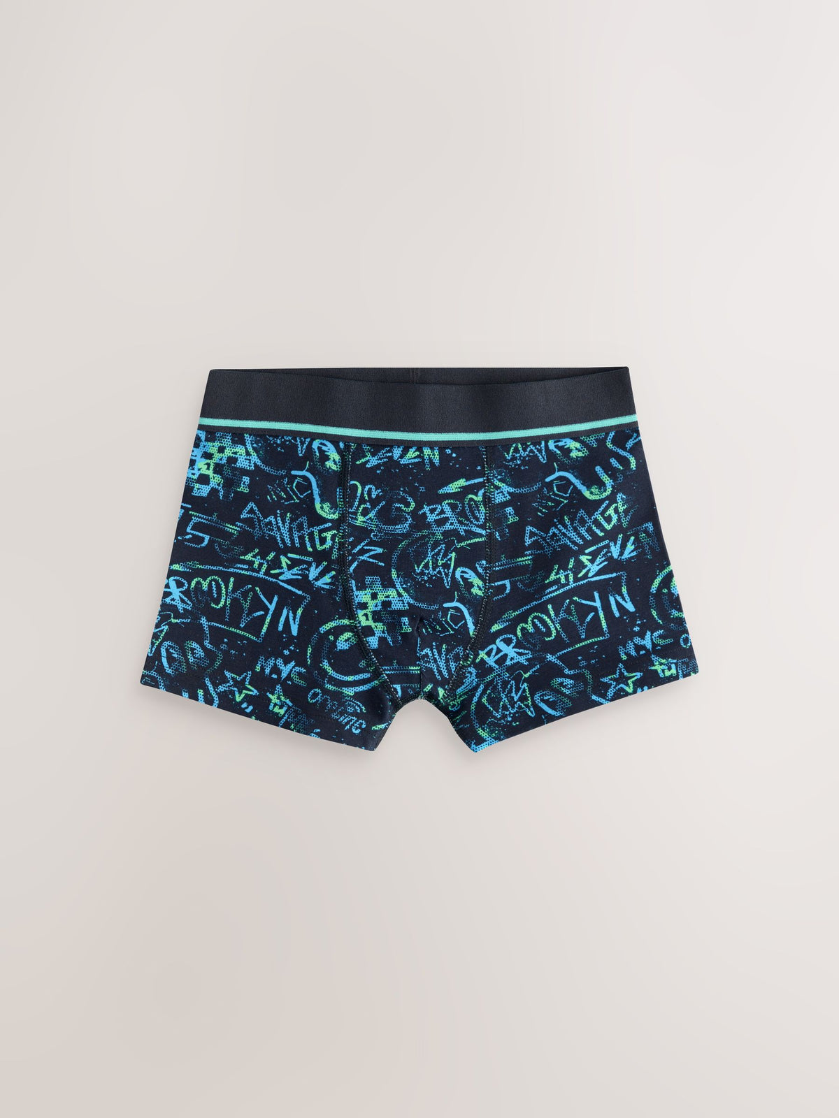 Dsiney Kidz - Multi Grafitti Print Trunks 5 Pack (3-16yrs) image 2