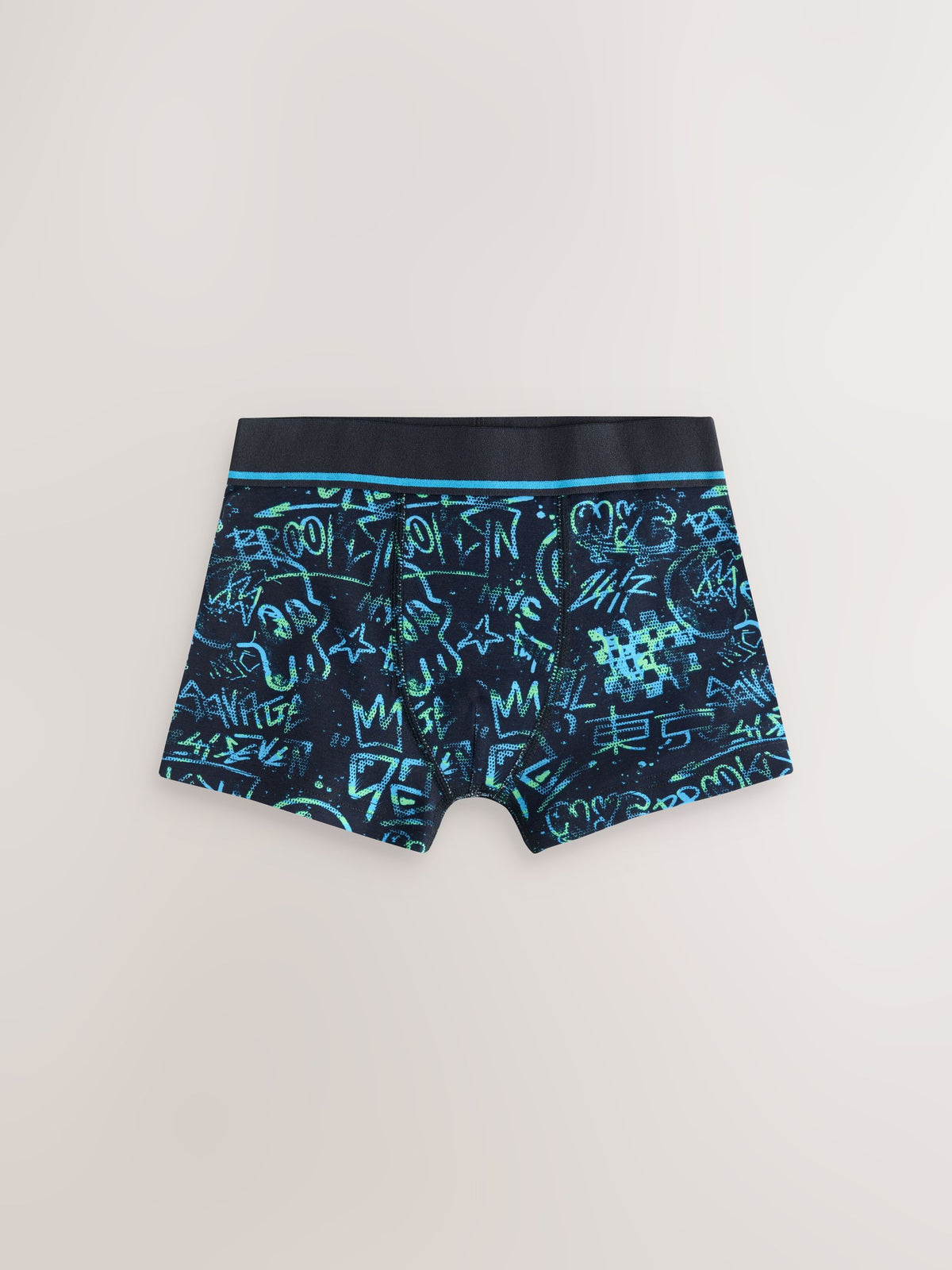 Dsiney Kidz - Multi Grafitti Print Trunks 5 Pack (3-16yrs) image 5