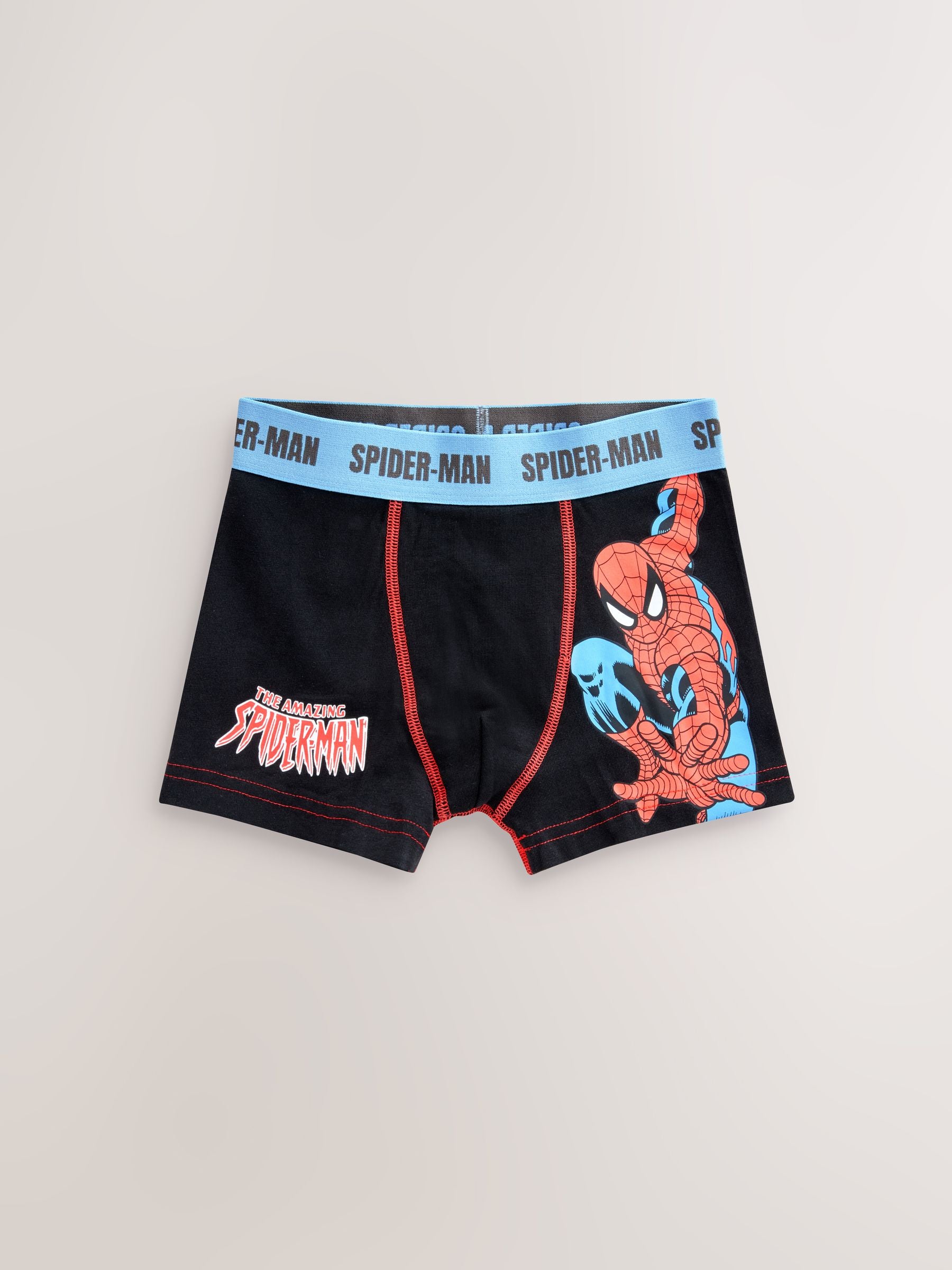 Dsiney Kidz - Red Spiderman Trunks 5 pack (1.5-10yrs) image 5
