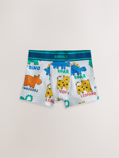 Dsiney Kidz - Primary Animals Boxers Trunks 5 Pack (1.5-10yrs) image 3
