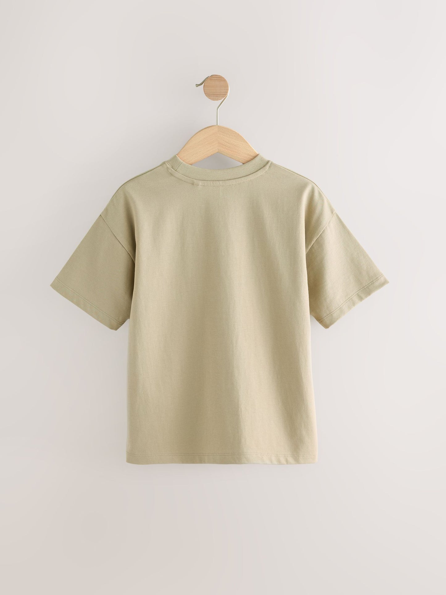 Dsiney Kidz - Khaki Green Relaxed Fit Short Sleeve T-Shirt (3-16yrs) image 2