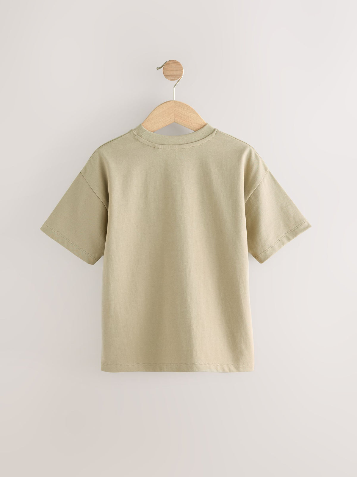 Dsiney Kidz - Khaki Green Relaxed Fit Short Sleeve T-Shirt (3-16yrs) image 2