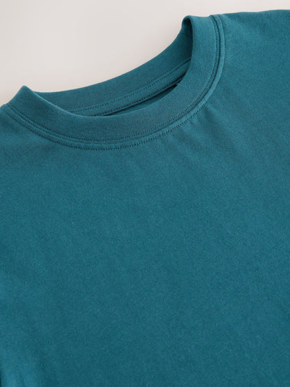 Dsiney Kidz - Teal Blue Regular Fit Short Sleeve T-Shirt (3-16yrs) image 3