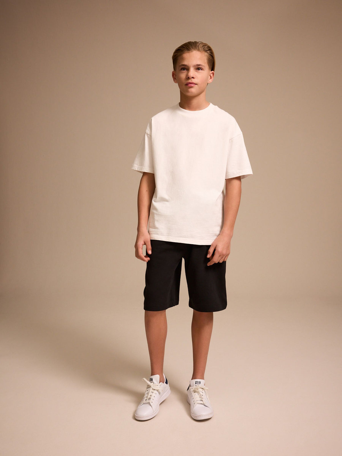 Dsiney Kidz - Black Loose Fit Basic Shorts (3-16yrs) image 2