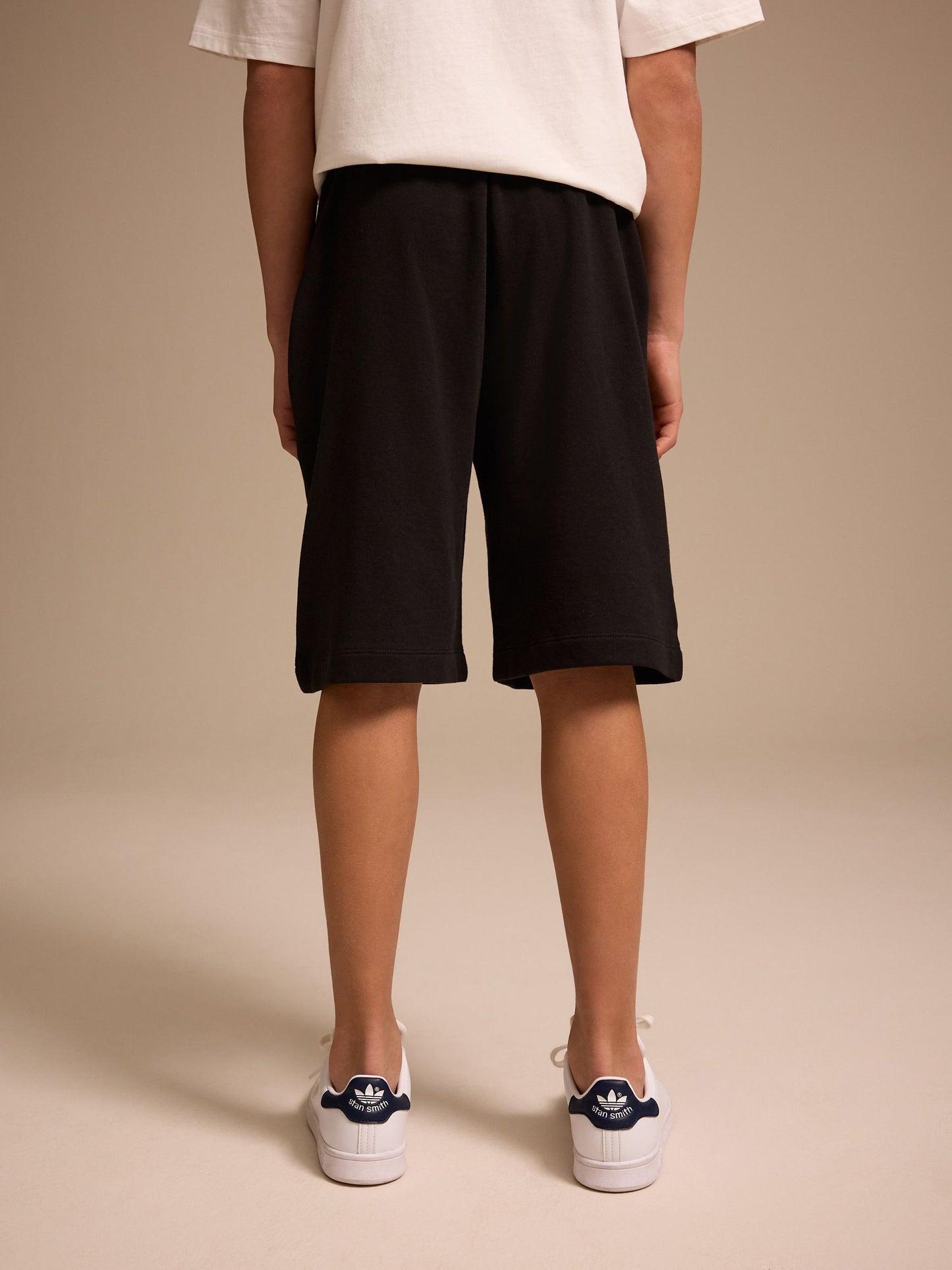 Dsiney Kidz - Black Loose Fit Basic Shorts (3-16yrs) image 3