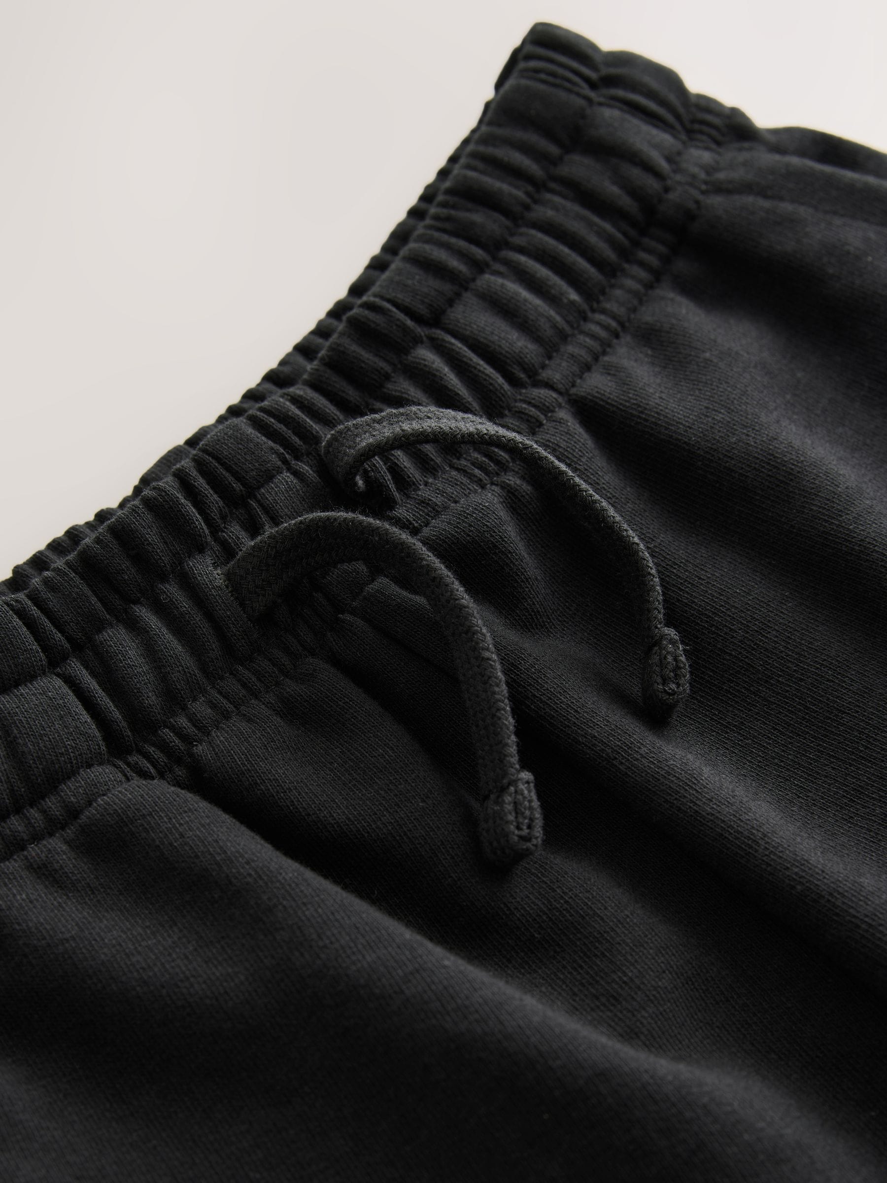Dsiney Kidz - Black Loose Fit Basic Shorts (3-16yrs) image 8