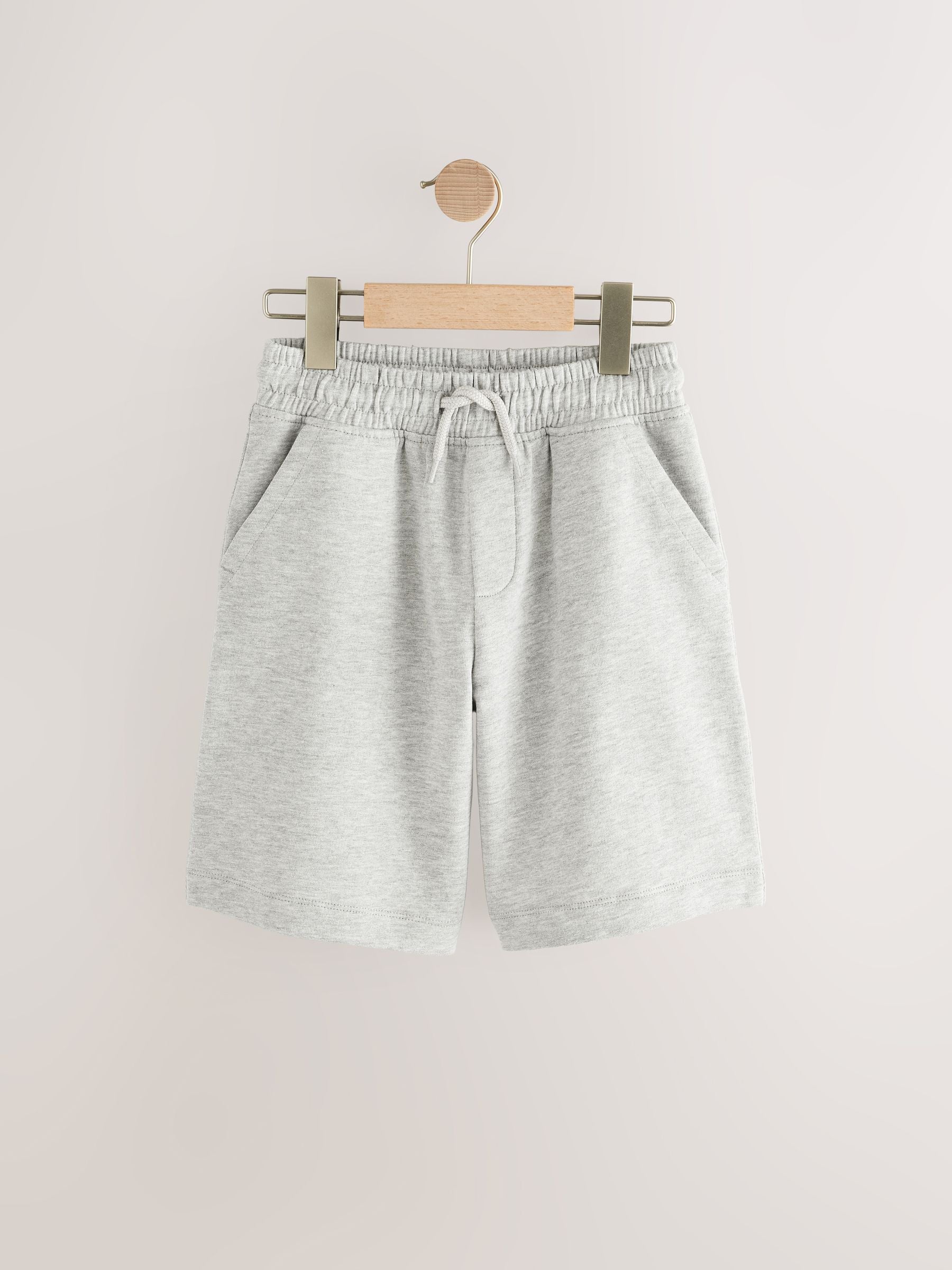 Dsiney Kidz - Grey Marl Loose Fit Basic Shorts (3-16yrs) image 1