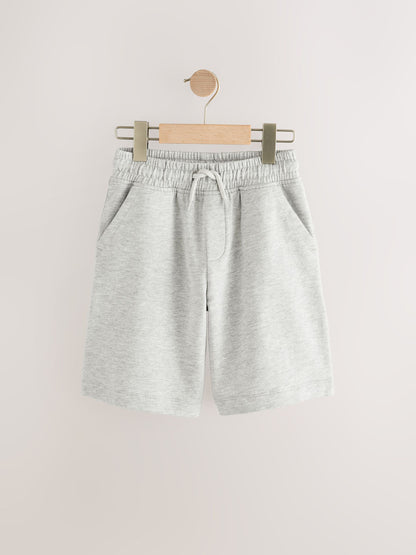 Dsiney Kidz - Grey Marl Loose Fit Basic Shorts (3-16yrs) image 1