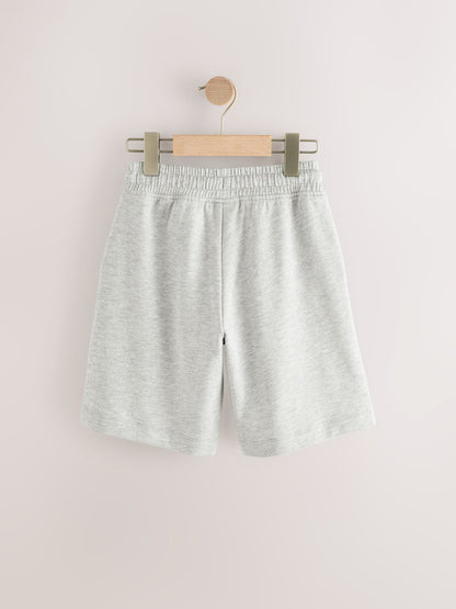 Dsiney Kidz - Grey Marl Loose Fit Basic Shorts (3-16yrs) image 2