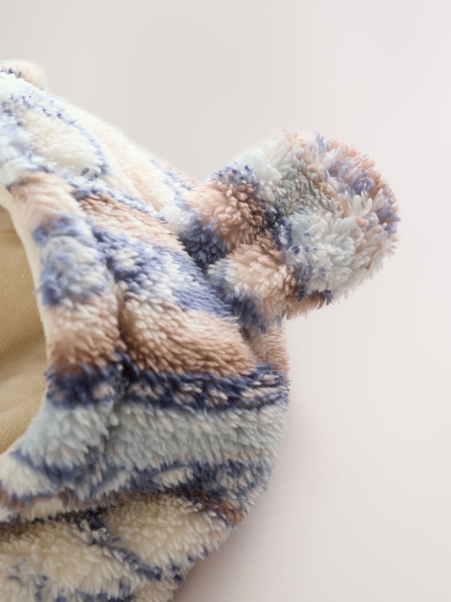 Blue Fleece Zip Through Baby Jacket (0mths-2yrs)