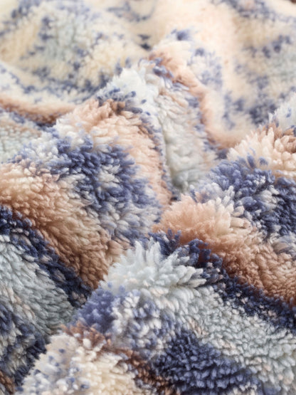 Blue Fleece Zip Through Baby Jacket (0mths-2yrs)