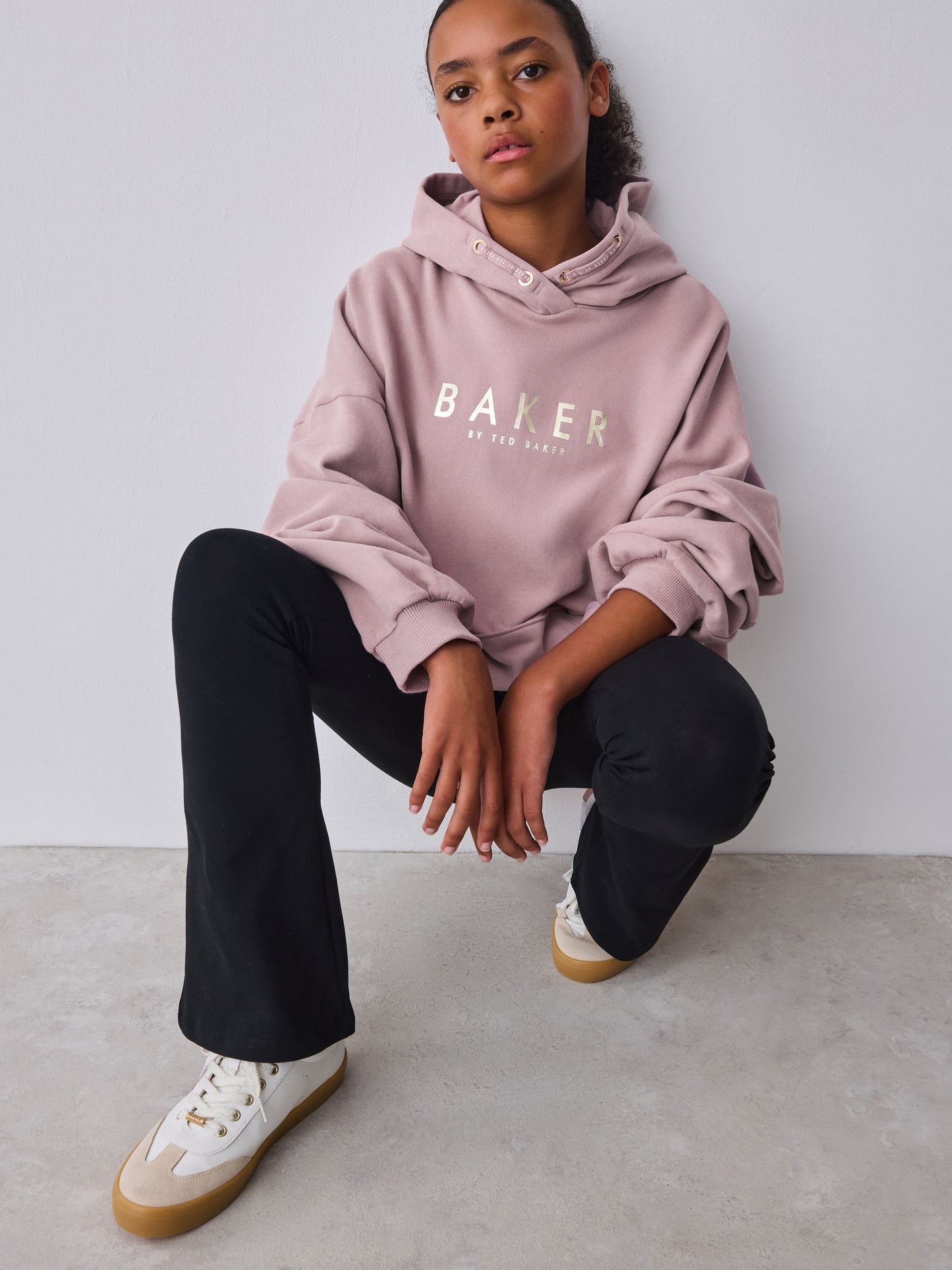 Baker by Ted Baker Oversized Back Print Hoodie image 4