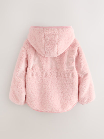 Baker by Ted Baker Zip Through Hooded Fleece Jacket