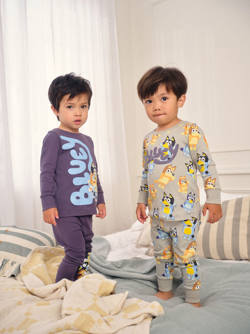 Blue Bluey Snuggle Pyjamas 2 Pack (12mths-8yrs) image 1