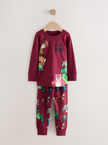 Multi Toystory License Snuggle Pyjamas 2 Pack (9mths-8yrs)