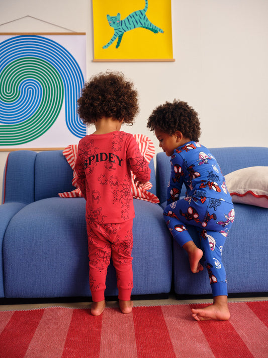 Red Spidey Snuggle Pyjamas 2 Pack (9mths-10yrs) image 3
