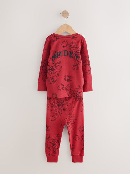 Red Spidey Snuggle Pyjamas 2 Pack (9mths-10yrs) image 6