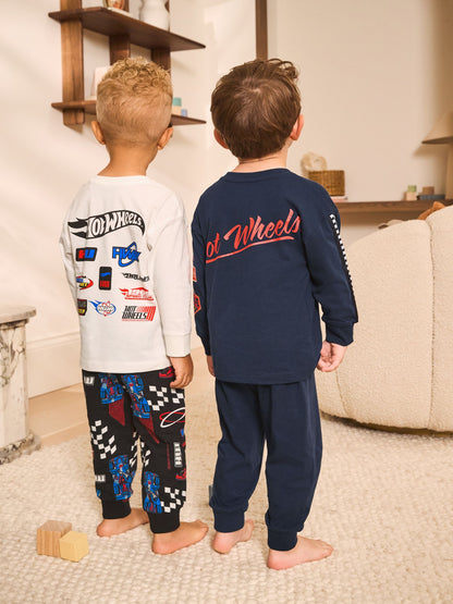 Dsiney Kidz - Multi Hot Wheels Snuggle Pyjamas 2 Pack (9mths-9yrs) image 3
