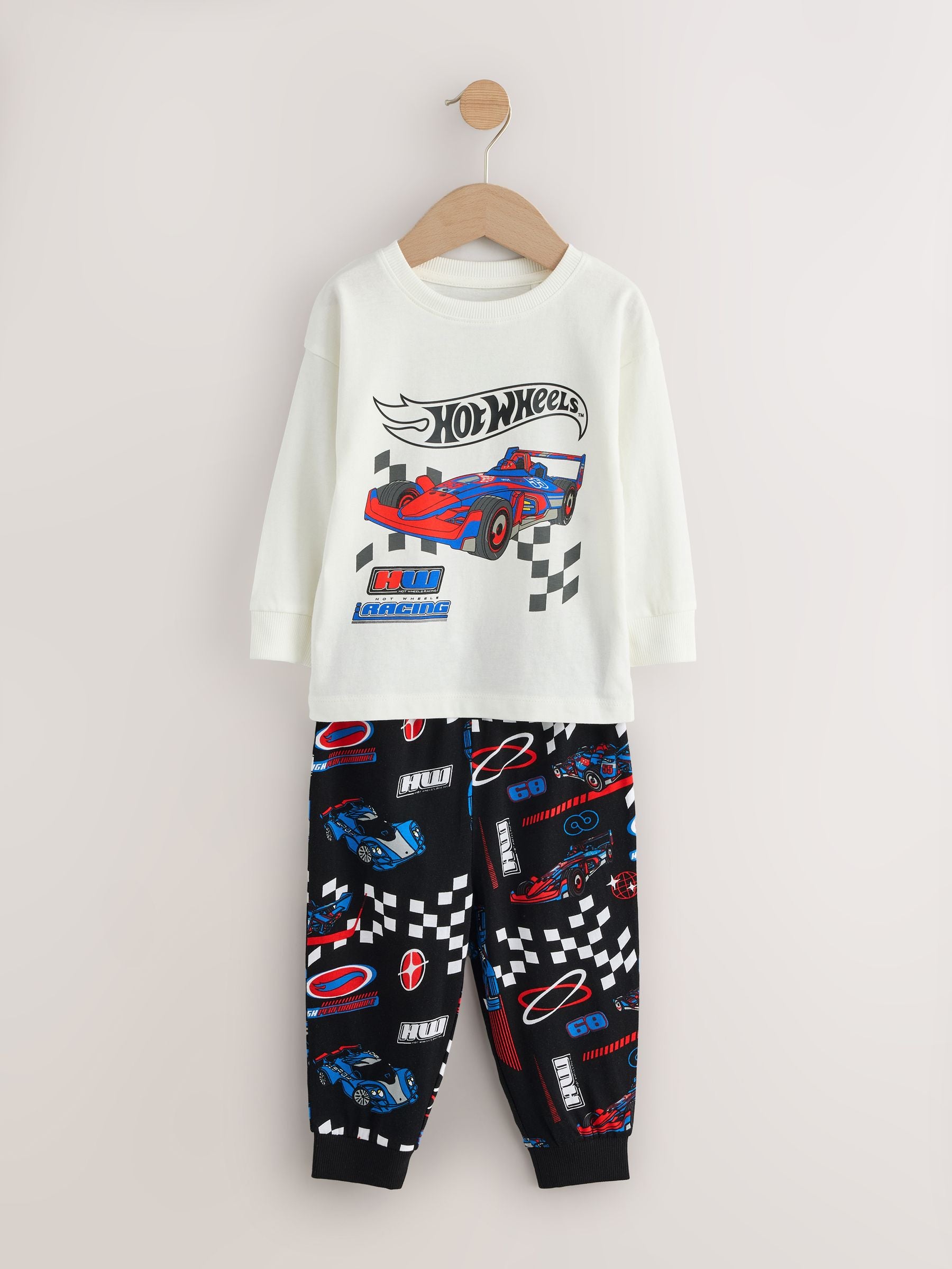 Dsiney Kidz - Multi Hot Wheels Snuggle Pyjamas 2 Pack (9mths-9yrs) image 5