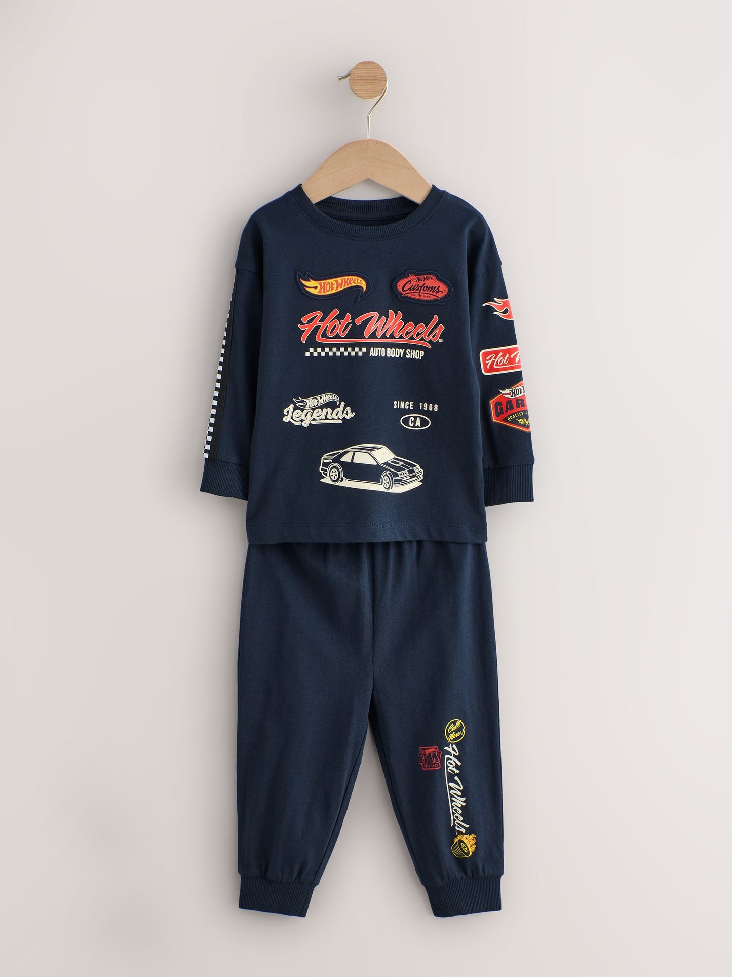 Dsiney Kidz - Multi Hot Wheels Snuggle Pyjamas 2 Pack (9mths-9yrs) image 7