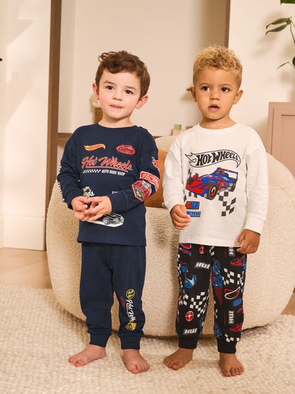 Dsiney Kidz - Multi Hot Wheels Snuggle Pyjamas 2 Pack (9mths-9yrs) image 1